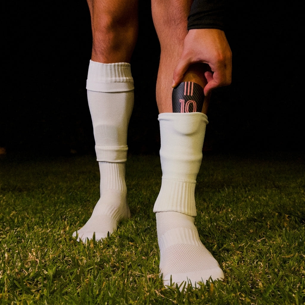 Messi Carbon Fibre Mini Shin Pads