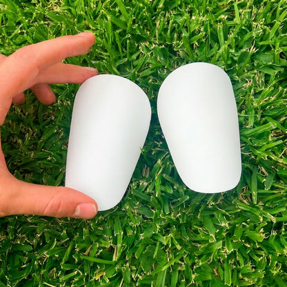 White Mini Shin Pads