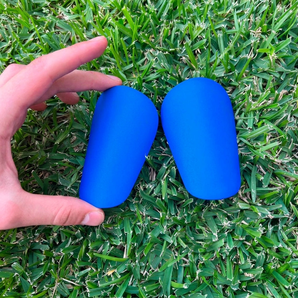Blue Mini Shin Pads