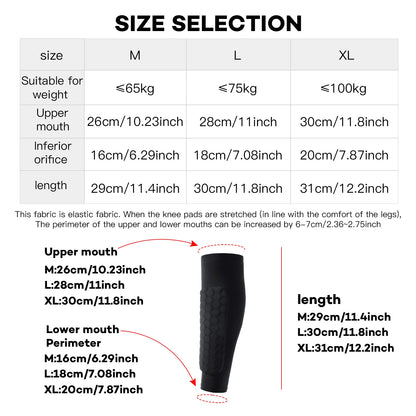 Shin Guard Sleeve Large